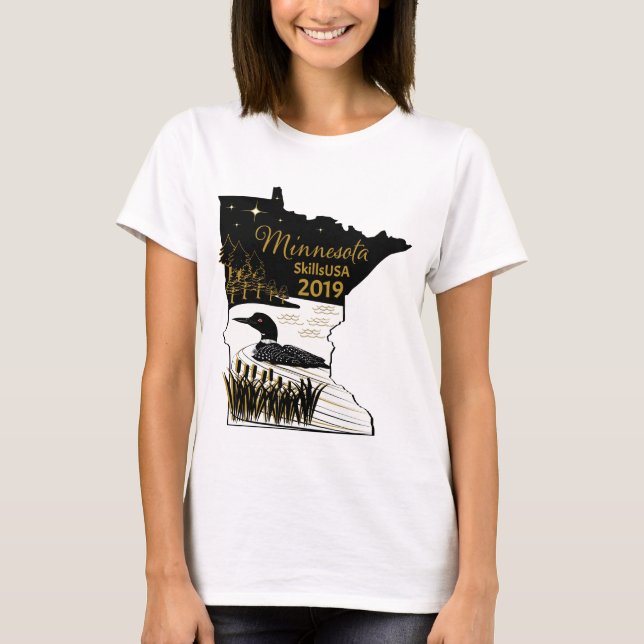 T-shirt 2019 de SkillsUSA (Frente)