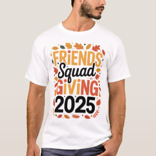 T-Shirt 2025 para apresentação de amigos