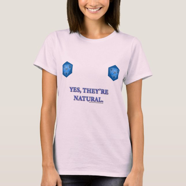 T-shirt 20 naturais (Frente)