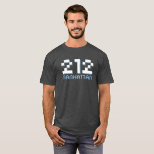 T-shirt 212 código de área de Manhattan NYC