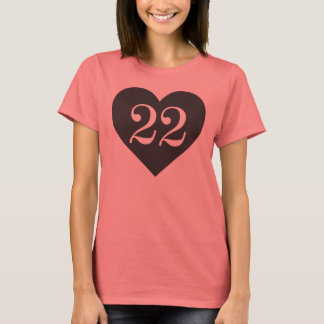 T-shirt 22 Tanque do Coração