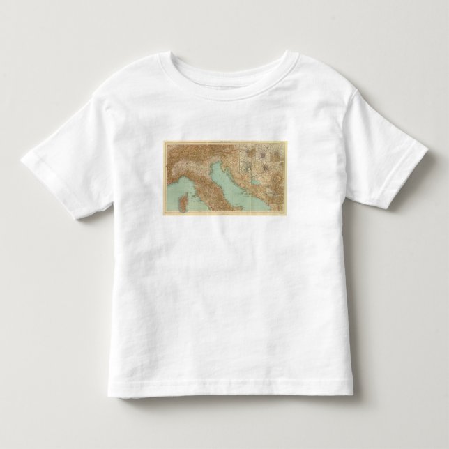 T-shirt 2426 Italia norte (Frente)