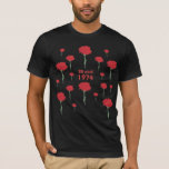 T-shirt 25 Abril<br><div class="desc">A revolução do cravo (português: O dos Cravos de Revolução),  igualmente referido como os 25 de Abril,  era um golpe militar esquerdista começado o 25 de abril de 1974,  em Lisboa,  Portugal,  que mudou eficazmente o regime português de uma ditadura autoritária a uma democracia.</div>