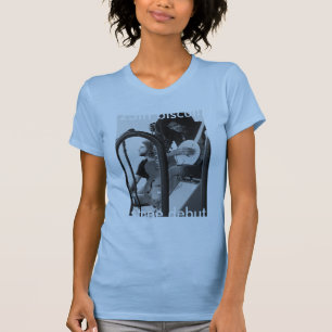 T-shirt 25o biscoito, princípio do palco