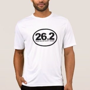 T-shirt 26,2 Corredor de maratona