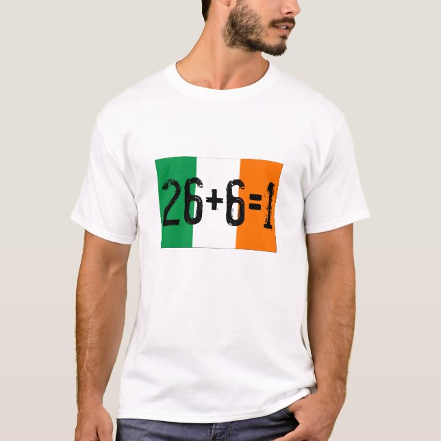 T-shirt 26+6=1 unificam (Frente)