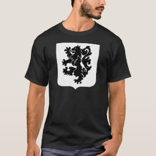 T-shirt 28o Regimento de infantaria - leões pretos