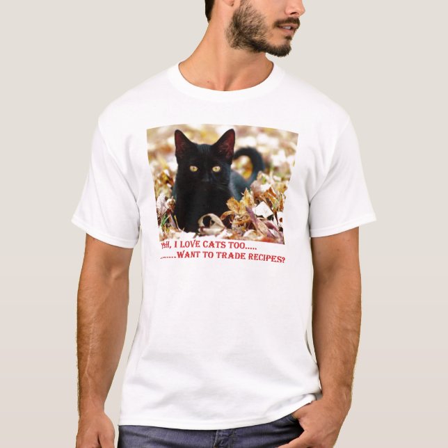 T-shirt 2-8-11- receita do gato (Frente)