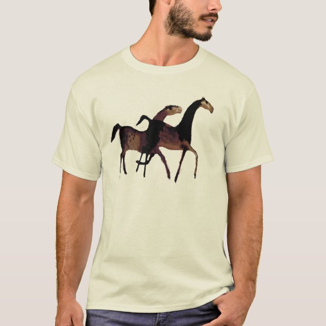 T-shirt 2 cavalos (Frente)