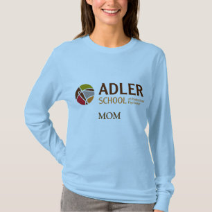 T-shirt 2 da mamã da escola de Adler