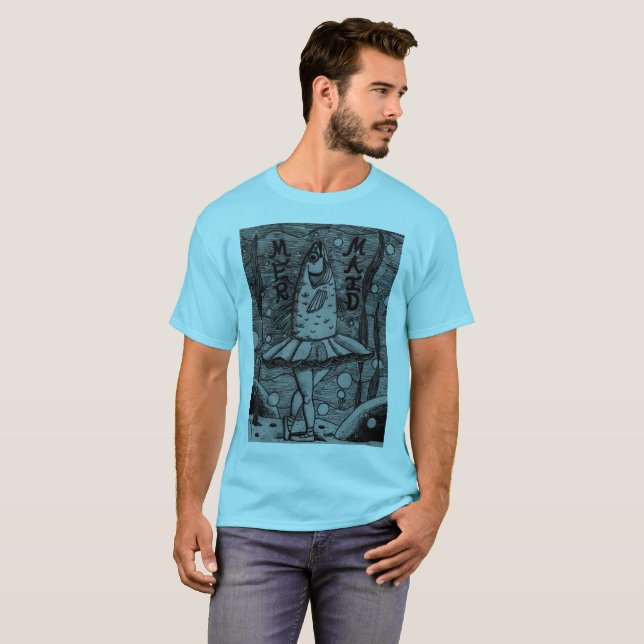 T-shirt 2 da sereia (Frente Completa)