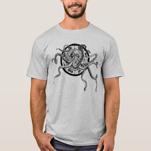 T-shirt 2 de OctoHorror (Frente)