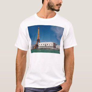 T-shirt 2 para 1 Veneza e Paris - Mundo Misto