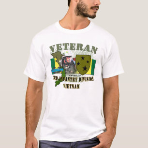 T-shirt 2ó Inf Div (Americal) - Vietnam (w/CIB)