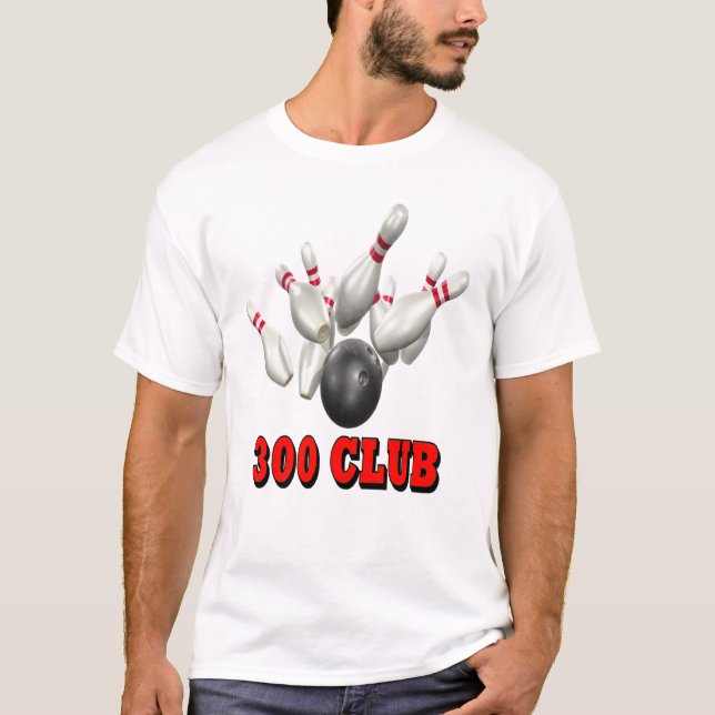 T-shirt 300 boliches do clube (Frente)