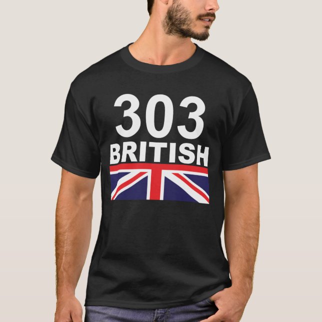T-shirt 303 Ingleses (Frente)