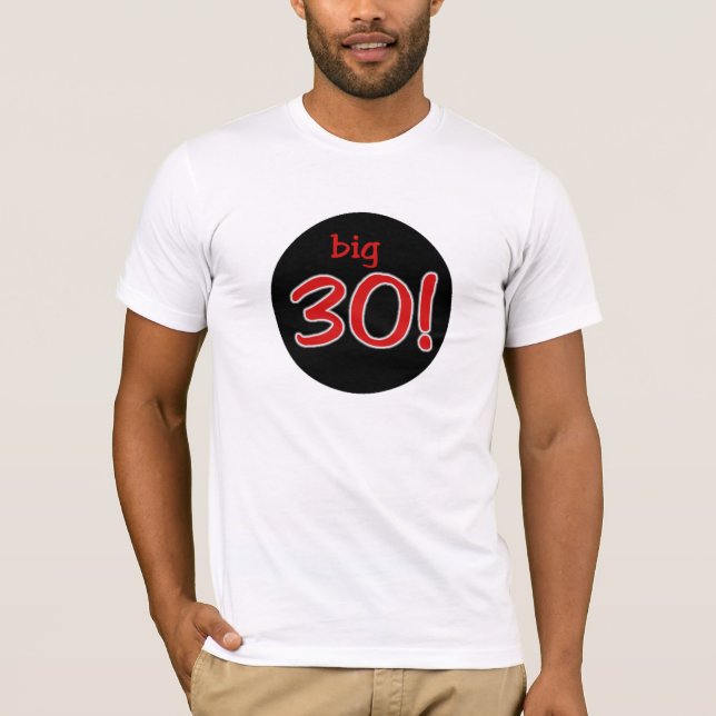 T-shirt 30 grandes (Frente)