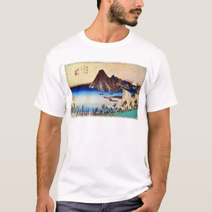 T-shirt 31. 舞 坂 宿, 広 Maisaka-juku, Hiroshige, Ukiyo-e
