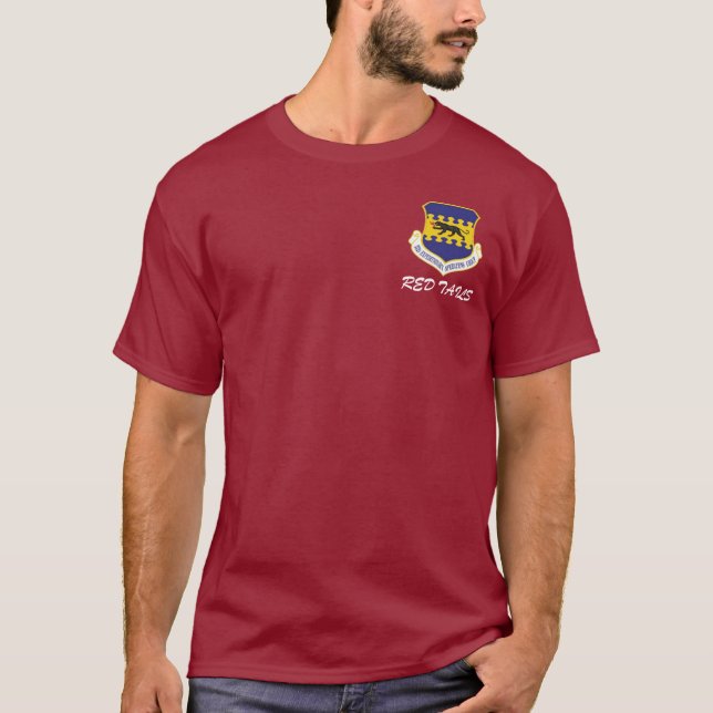 T-shirt 332d lutador "T longo da Capa das caudas (Frente)