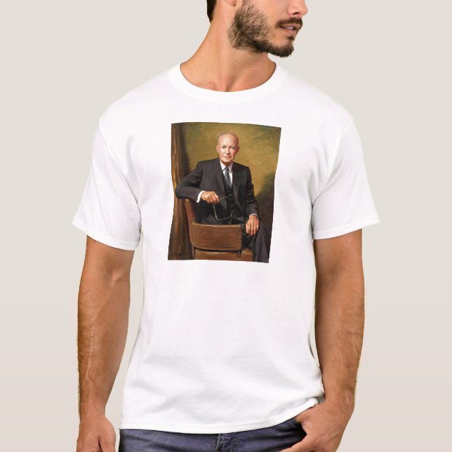 T-shirt 34 Dwight D. Eisenhower (Frente)