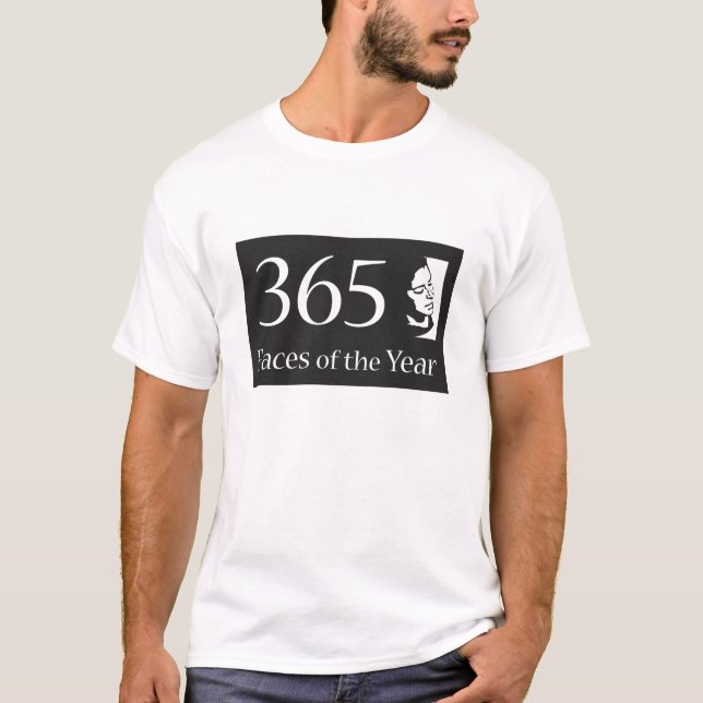 T-shirt 365Faces do ano (Frente)