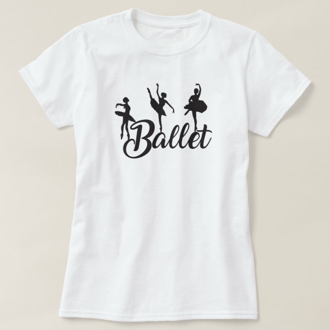 T-Shirt 3 Ballerinas (Frente do Design)