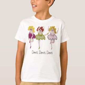 T-shirt 3 dançarinos de balé