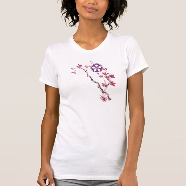 T-shirt 3 das mulheres do Aikido de AikiKai do (Frente)