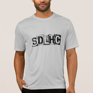 T-shirt #3 do SportTek dos homens de SDLHC
