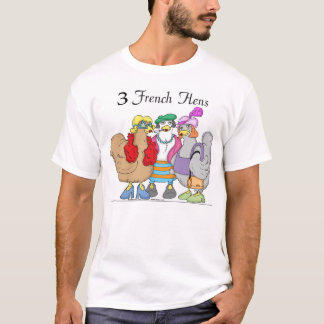 T-shirt 3 galinhas francesas