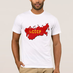 T-shirt 3D CCCP (mapa)