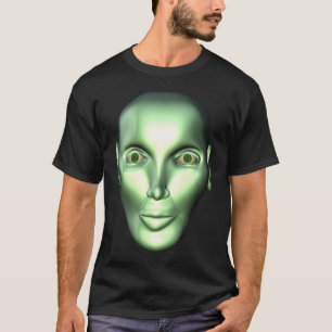 t-shirt 3D preto principal estrangeiro para fãs d