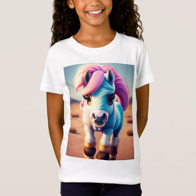 T-Shirt 3D Spirit Pony 4 (Frente)
