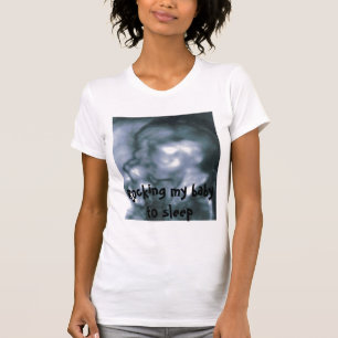 T-shirt 3d ultra-som TJ, balançando meu bebê para dormir