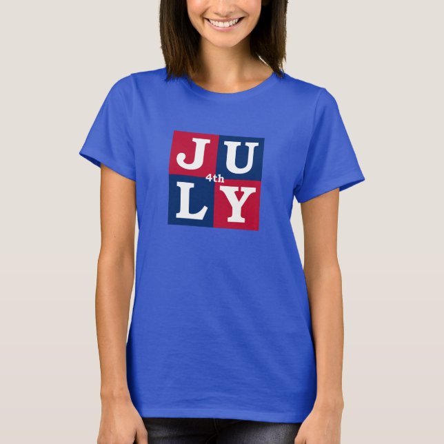 T-shirt 4 de julho (Frente)