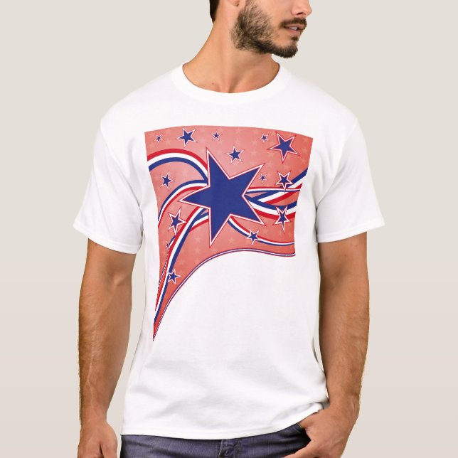 T-shirt 4 de julho - Dia da Independência (Frente)
