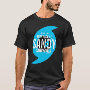 T-shirt 4 do sobrevivente de Sandy do furacão