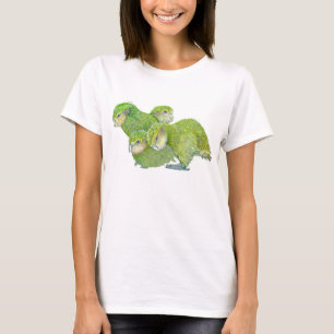 T-shirt 4 principiantes do kakapo