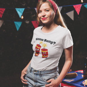 T-shirt 4o julho, quer golpear?