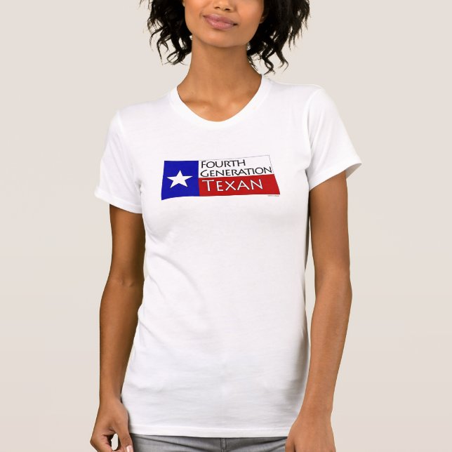 T-shirt 4o Texan da geração (Frente)
