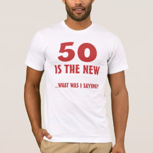 T-shirt 50º aniversário de doações engraçadas