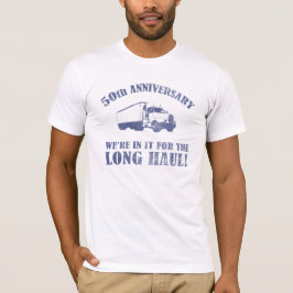 T-shirt 50º aniversário do Humor (Long Haul)