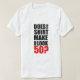 T-Shirt 50º aniversário engraçado (Frente do Design)