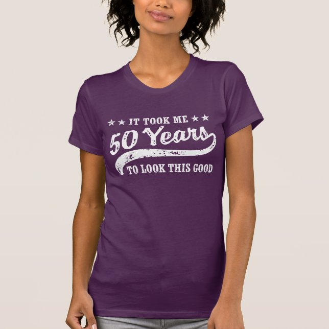 T-shirt 50º aniversário engraçado (Frente)