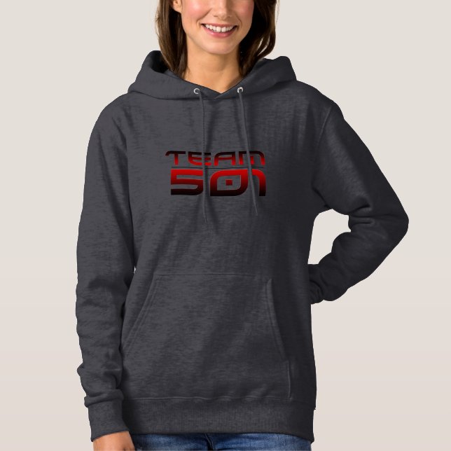 T-shirt 501 Hoodie, de uso feminino (Frente)