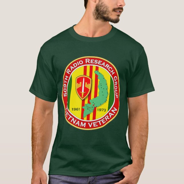 T-shirt 509th RRG 2 - ASA Vietnam (Frente)