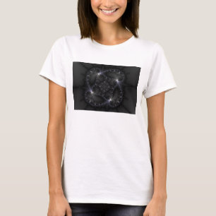 T-shirt 50 Formas De Cinzas - Arte Fractal