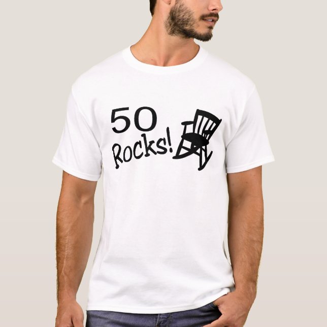 T-shirt 50 rochas (balancim) (Frente)