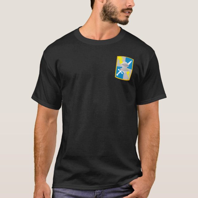 T-shirt 513th Brigada da inteligência militar (Frente)