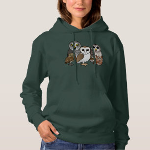 T-shirt 5 corujas de Birdorable